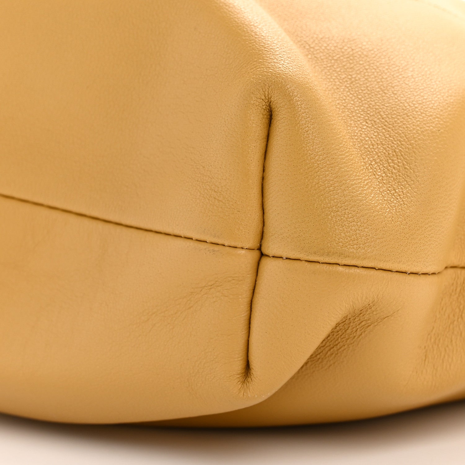 Loewe Mellow Nappa Donut Chain Mini Flamenco Knot Clutch Sahara 10 of 11