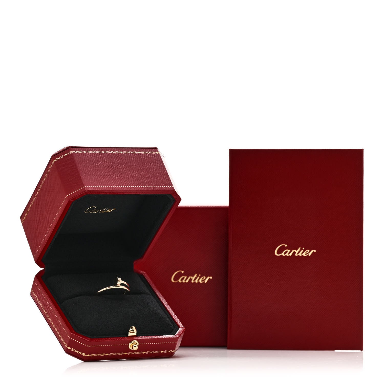 Cartier 18K Yellow Gold Small Juste Un Clou Ring 54 6.75 5 of 5