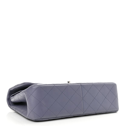 Chanel Lambskin Quilted Jumbo Double Flap Light Purple 4 of 14