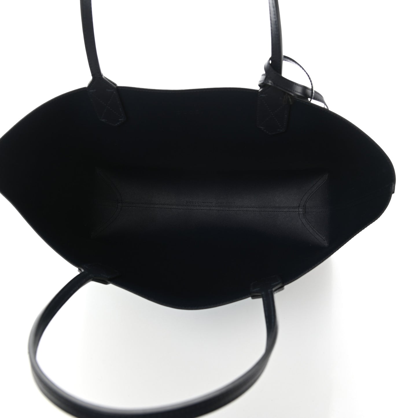 GG Supreme Monogram Blooms Medium Reversible Tote Beige Blue Navy