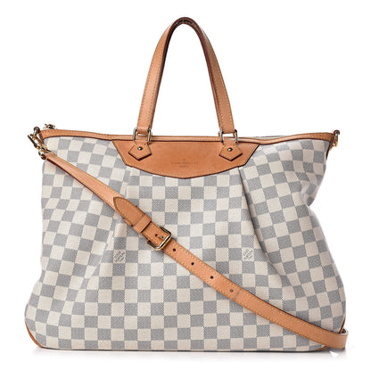 Louis Vuitton Damier Azur Siracusa GM 1 of 17