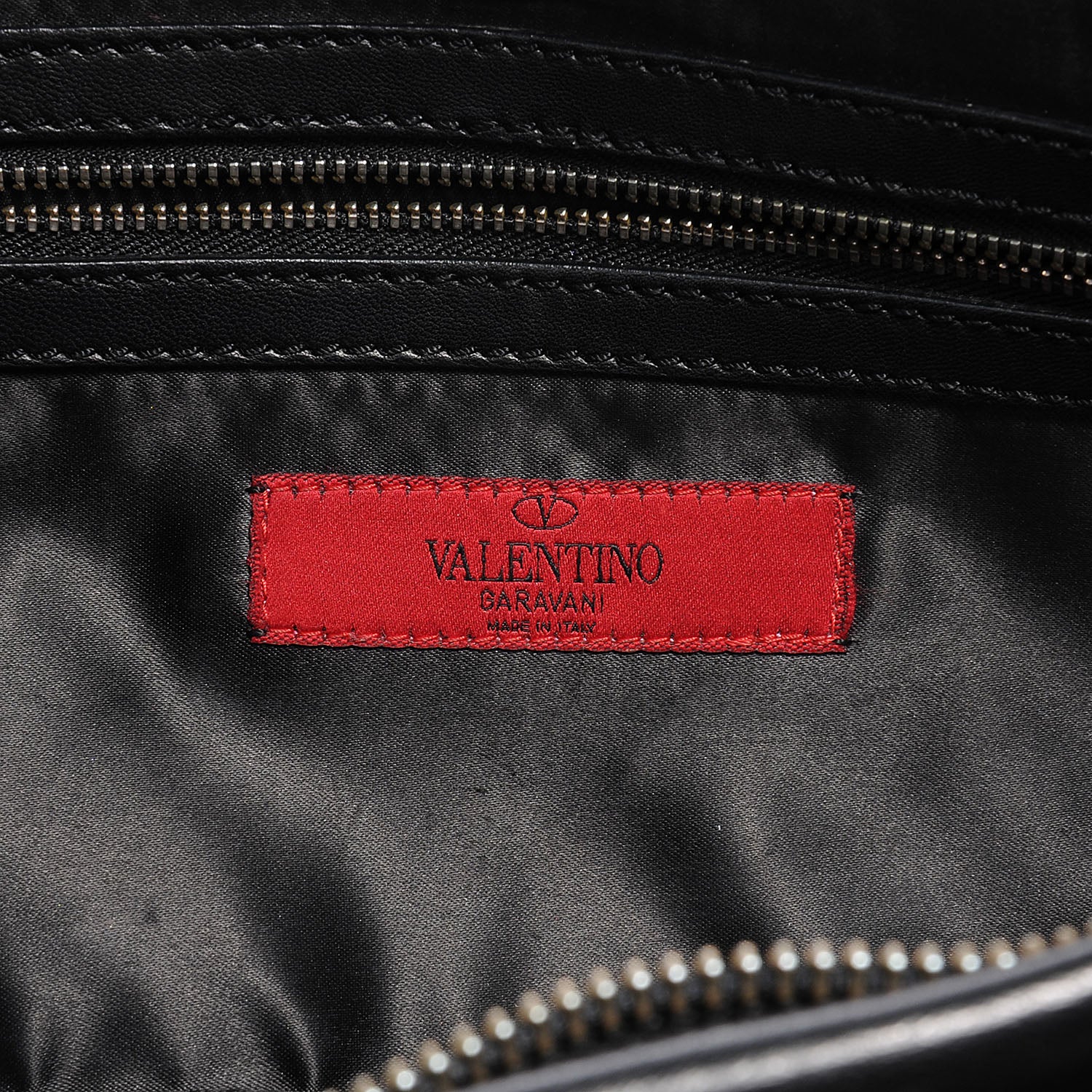 Valentino Garavani Nappa Bow Clutch Black 6 of 7