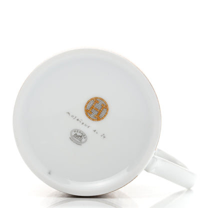 Hermes Porcelain Mosaique au 24 Mug Gold 5 of 8