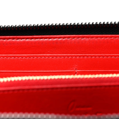 Christian Louboutin Patent Calfskin Panettone Zip Around Wallet Leopard 8 of 8