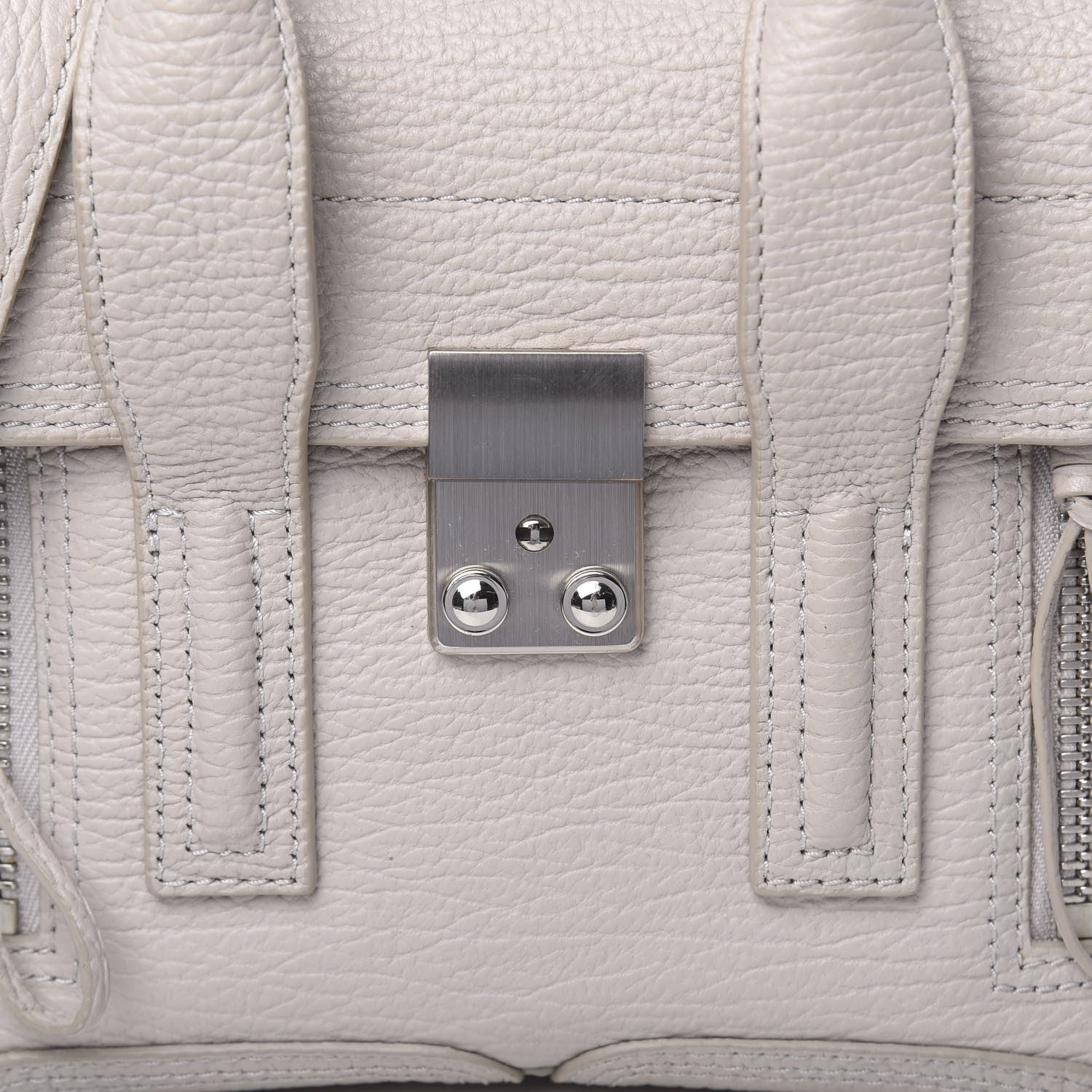 3.1 Phillip Lim 3.1 Textured Calfskin Mini Pashli Satchel Feather 12 of 12