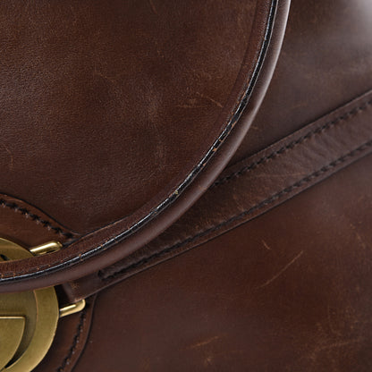 Gucci Calfskin GG Reins Hobo Brown 16 of 22
