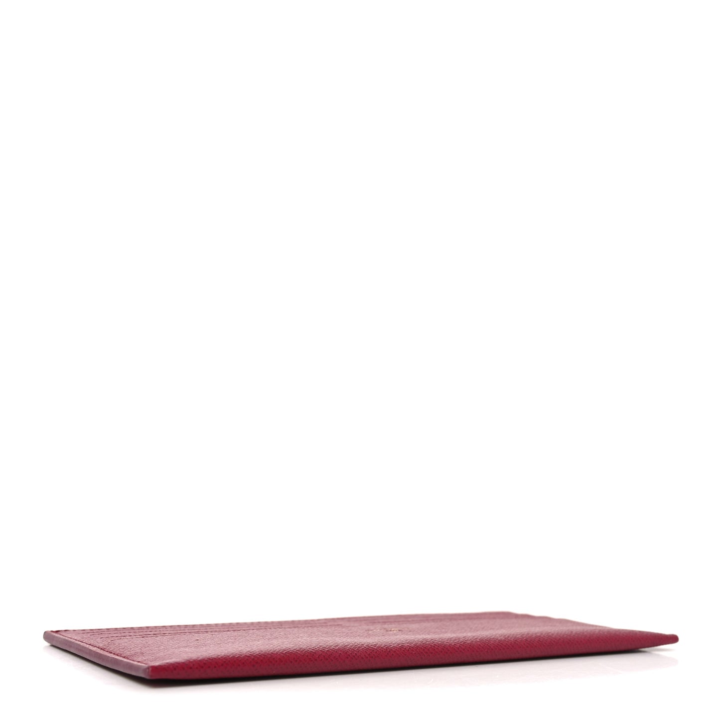 Calfskin Felicie Card Holder Insert Fuchsia