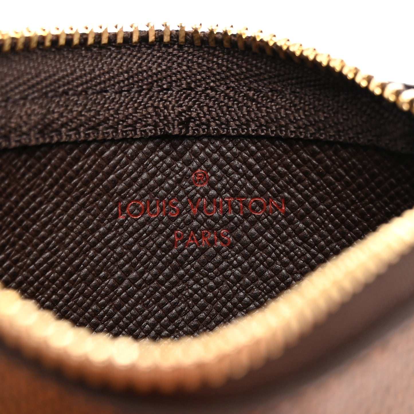 Damier Ebene Key Pouch