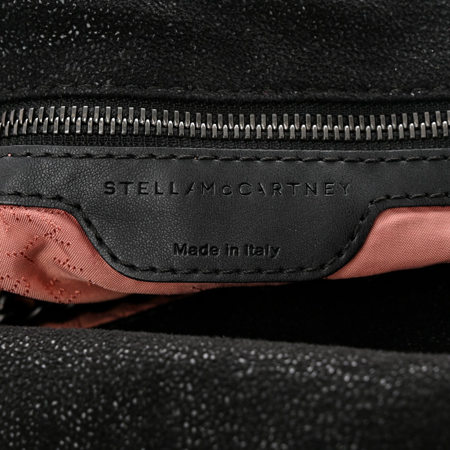 Shaggy Deer Falabella Fold Over Tote Black