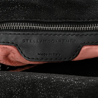 Stella McCartney Shaggy Deer Falabella Fold Over Tote Black 6 of 10