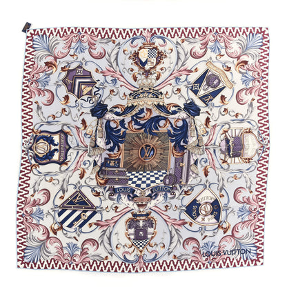 Louis Vuitton Silk Trunks And Bags Square Scarf Multicolor 1 of 9