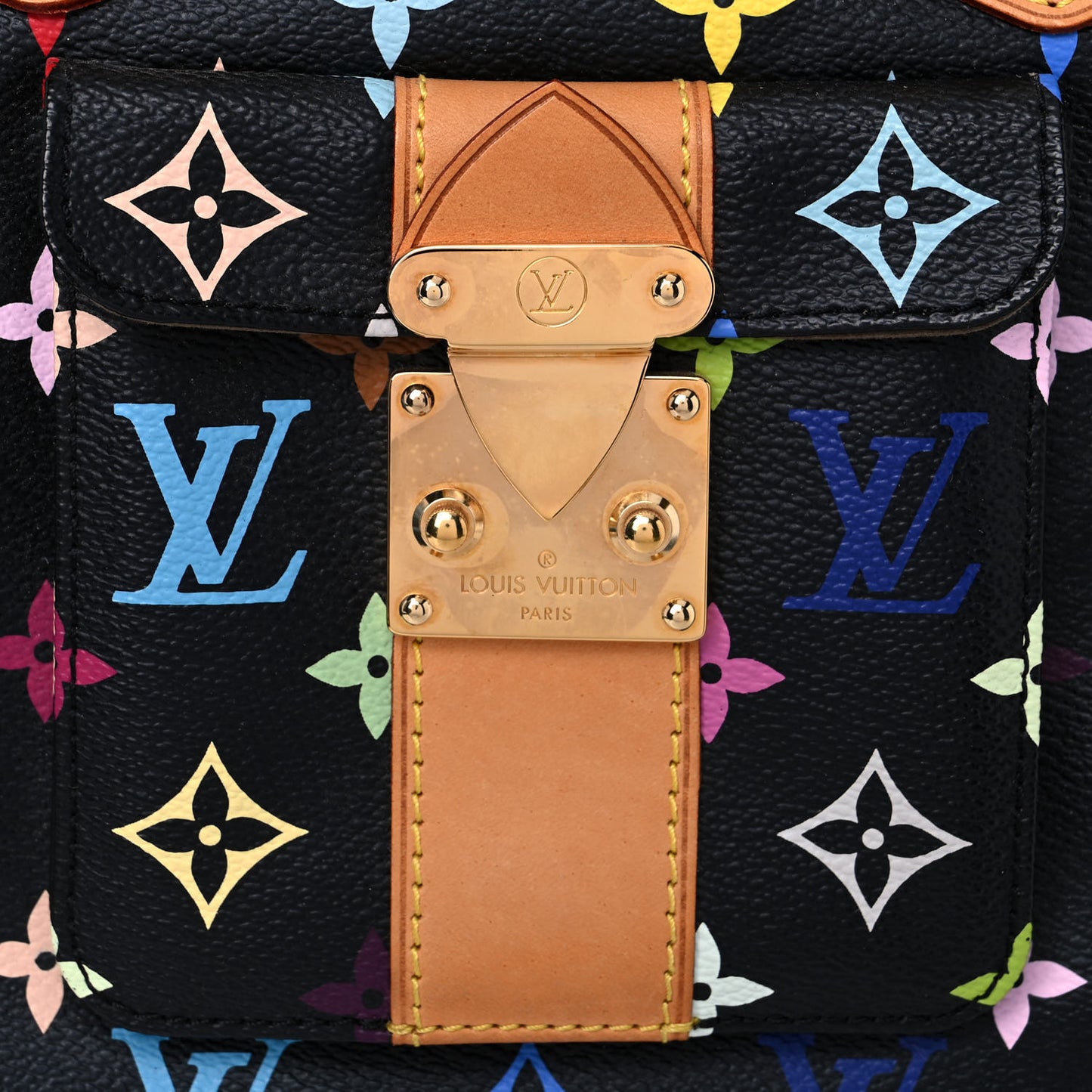 Monogram Multicolor Speedy 30 Black