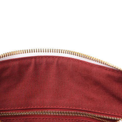 Burberry Haymarket Check Medium Alchester Bowling Bag White Military Red 12 of 15