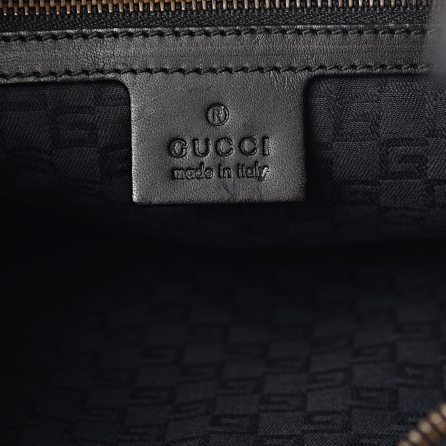 Gucci Canvas Web Hobo Black 6 of 12