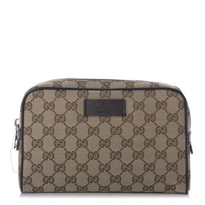 Gucci Monogram Belt Bag Dark Brown 1 of 9