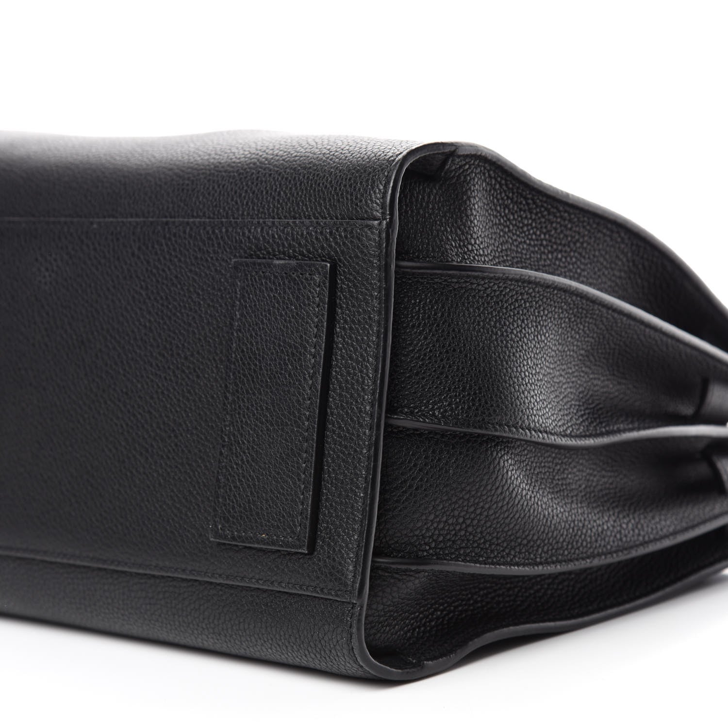 Saint Laurent Grained Calfskin Small Supple Sac De Jour Black 7 of 9