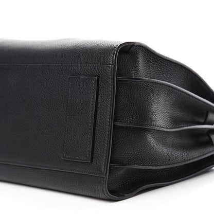 Saint Laurent Grained Calfskin Small Supple Sac De Jour Black 7 of 9