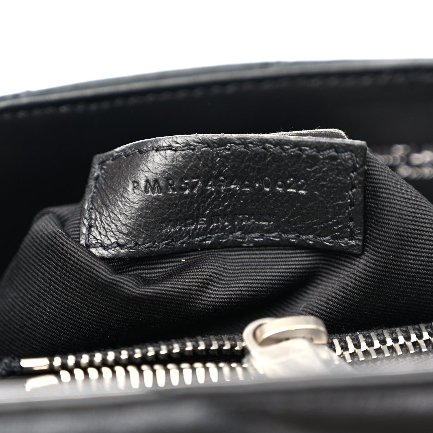 Saint Laurent Calfskin Y Quilted Monogram Medium Loulou Chain Satchel Black 7 of 10