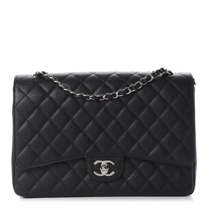 Chanel Caviar Quilted Maxi Double Flap Black 1 of 11