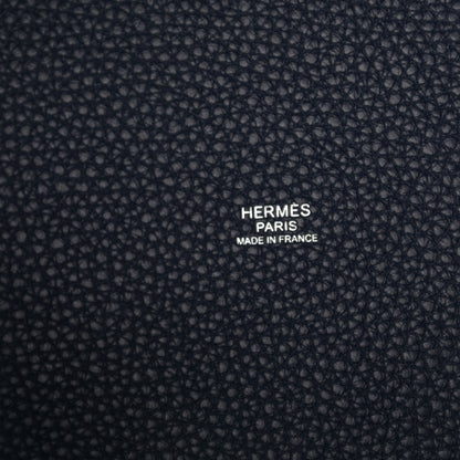 Hermes Taurillon Clemence Picotin Lock 22 MM Bleu Nuit 5 of 10
