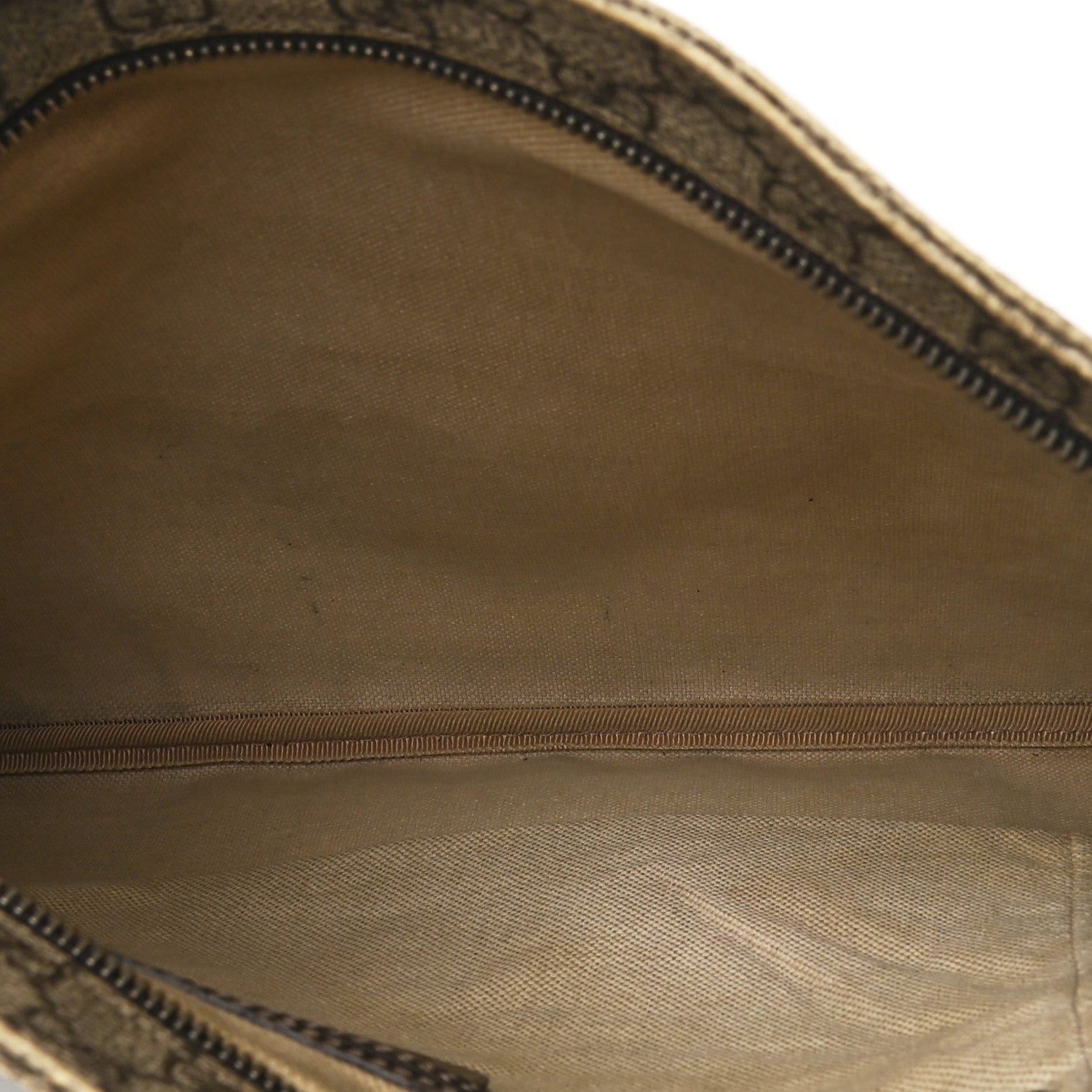 Gucci GG Supreme Monogram Medium Flat Messenger Bag Dark Brown 4 of 7