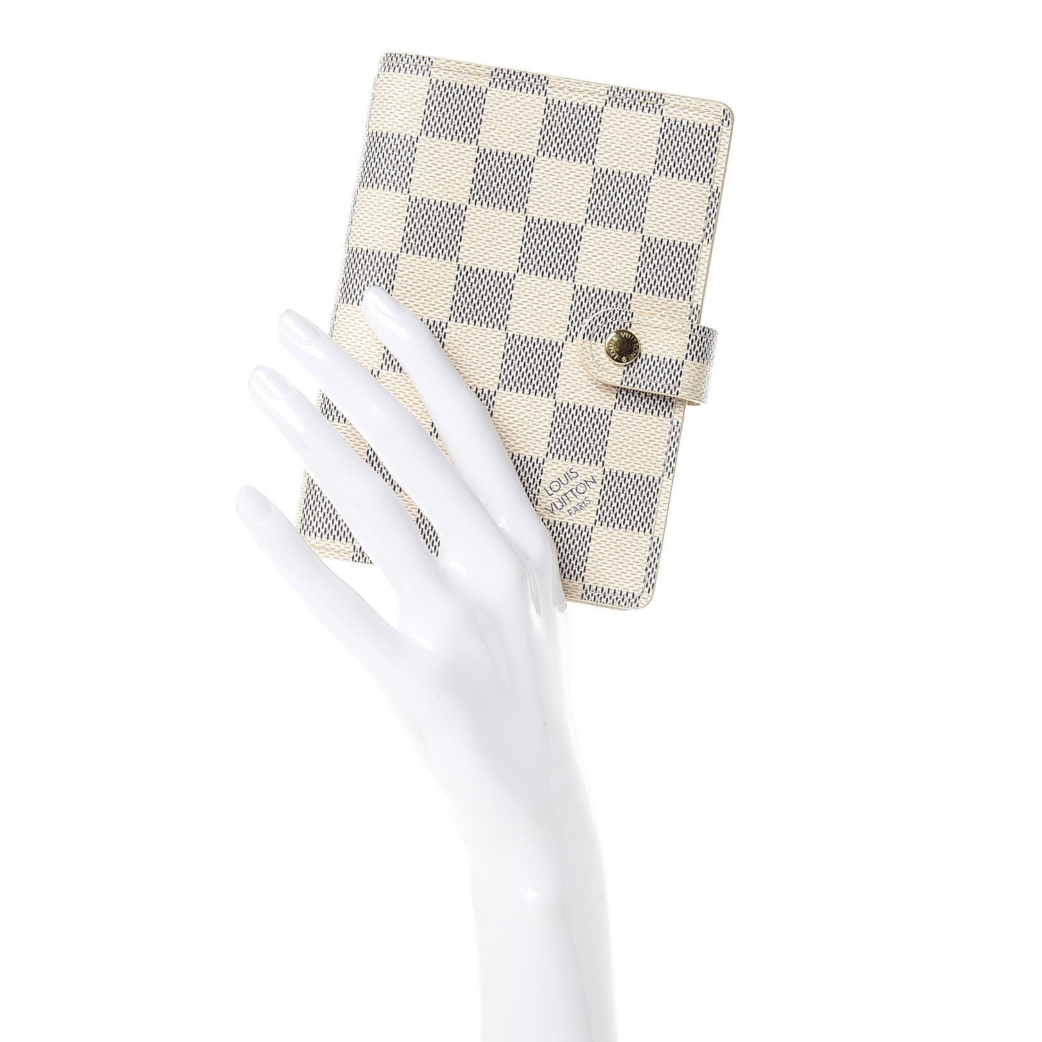 Louis Vuitton Damier Azur Small Ring Agenda Cover 2 of 7