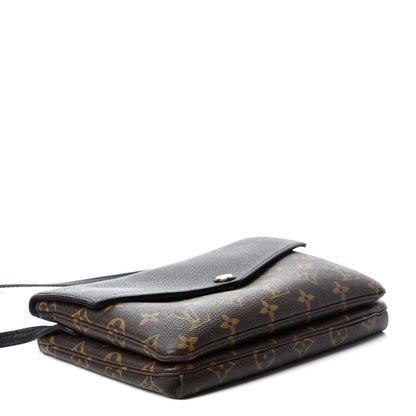 Louis Vuitton Monogram Twice Pochette Black 4 of 11