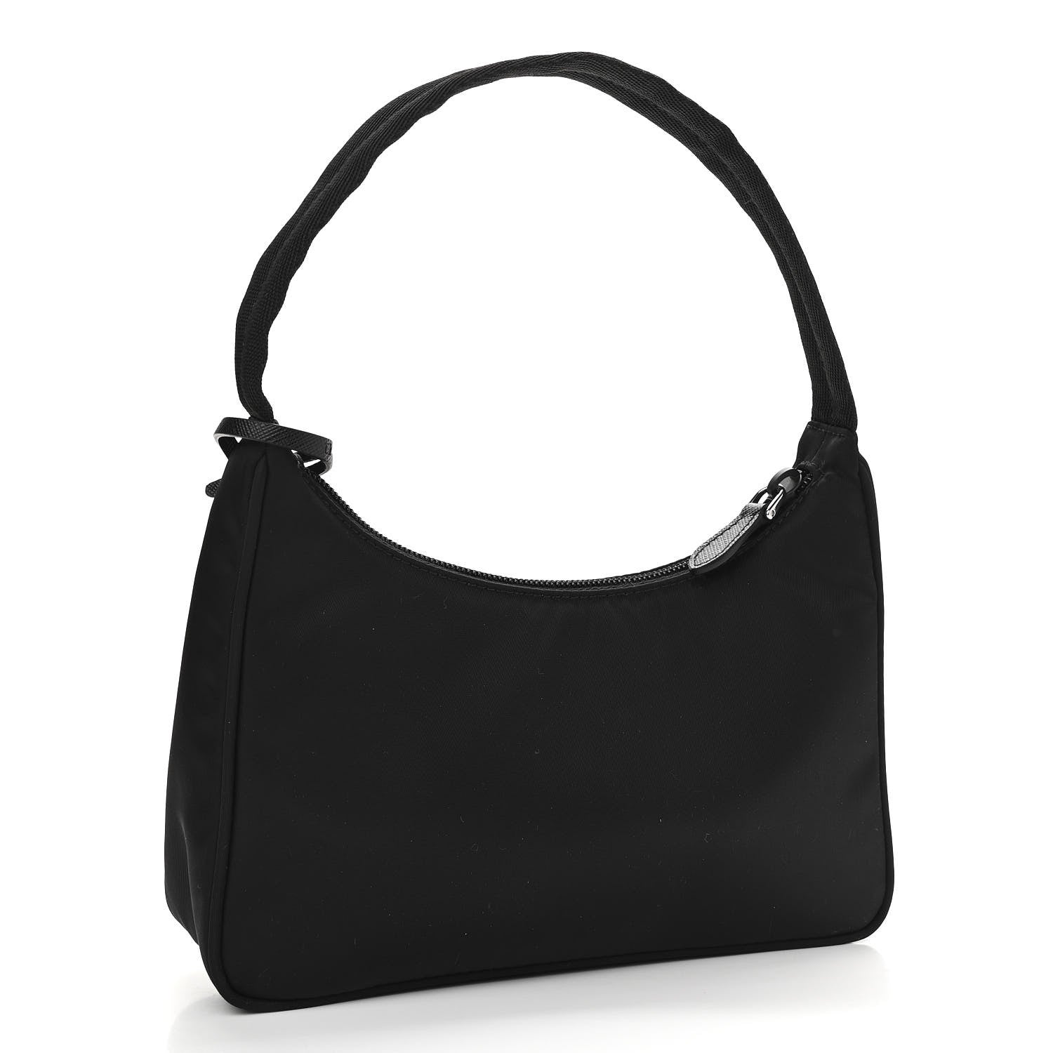 Prada Tessuto Nylon Mini Re-Edition 2000 Bag Black 3 of 10