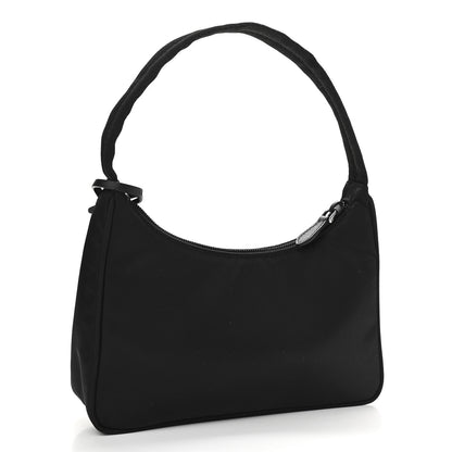 Prada Tessuto Nylon Mini Re-Edition 2000 Bag Black 3 of 10