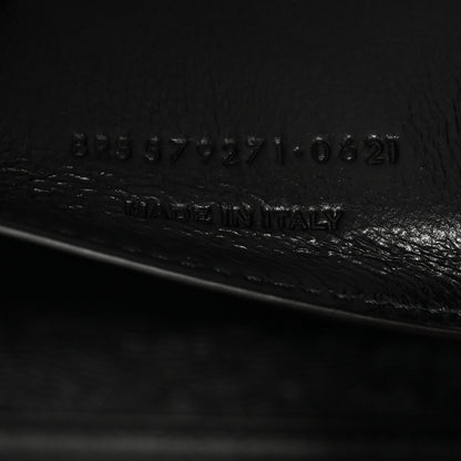 Saint Laurent Smooth Calfskin Manhattan Shoulder Bag Black 7 of 11