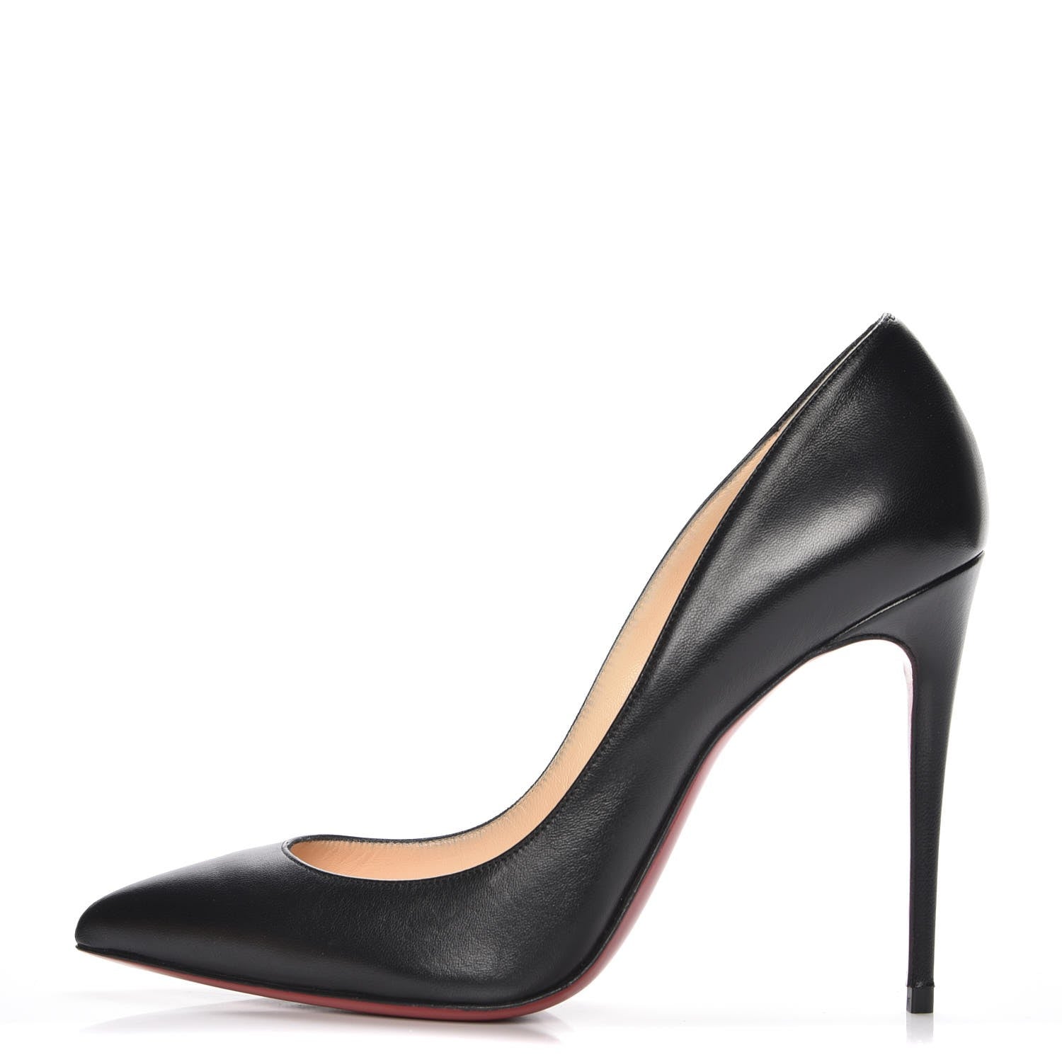 Christian Louboutin Kid Pigalle Follies 100 Pumps 39.5 Black 1 of 8