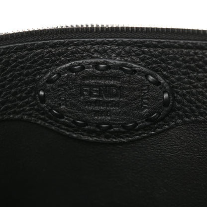 Fendi Cuoio Romano Selleria Medium By The Way Boston Bag Black 6 of 12