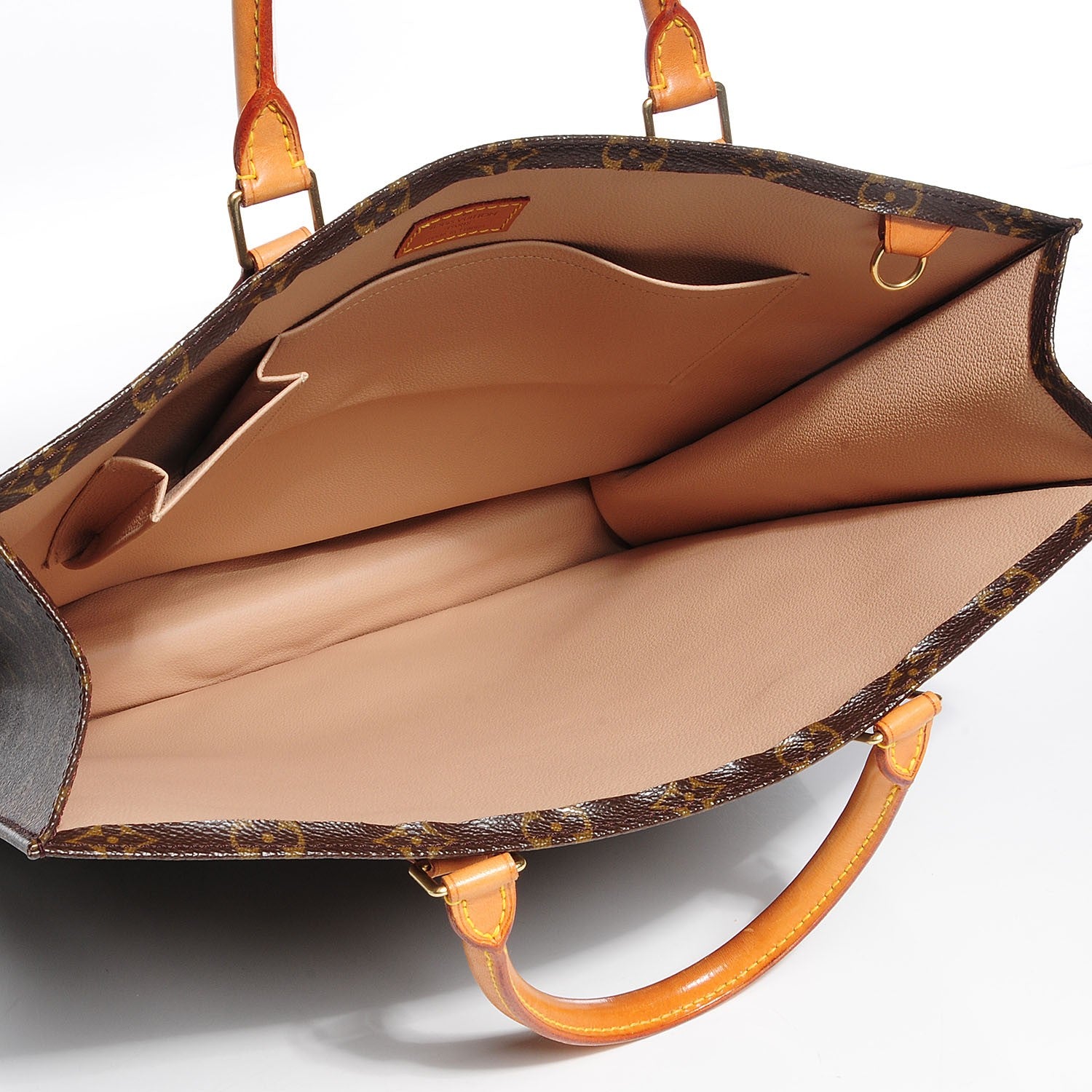 Louis Vuitton Monogram Sac Plat 5 of 7