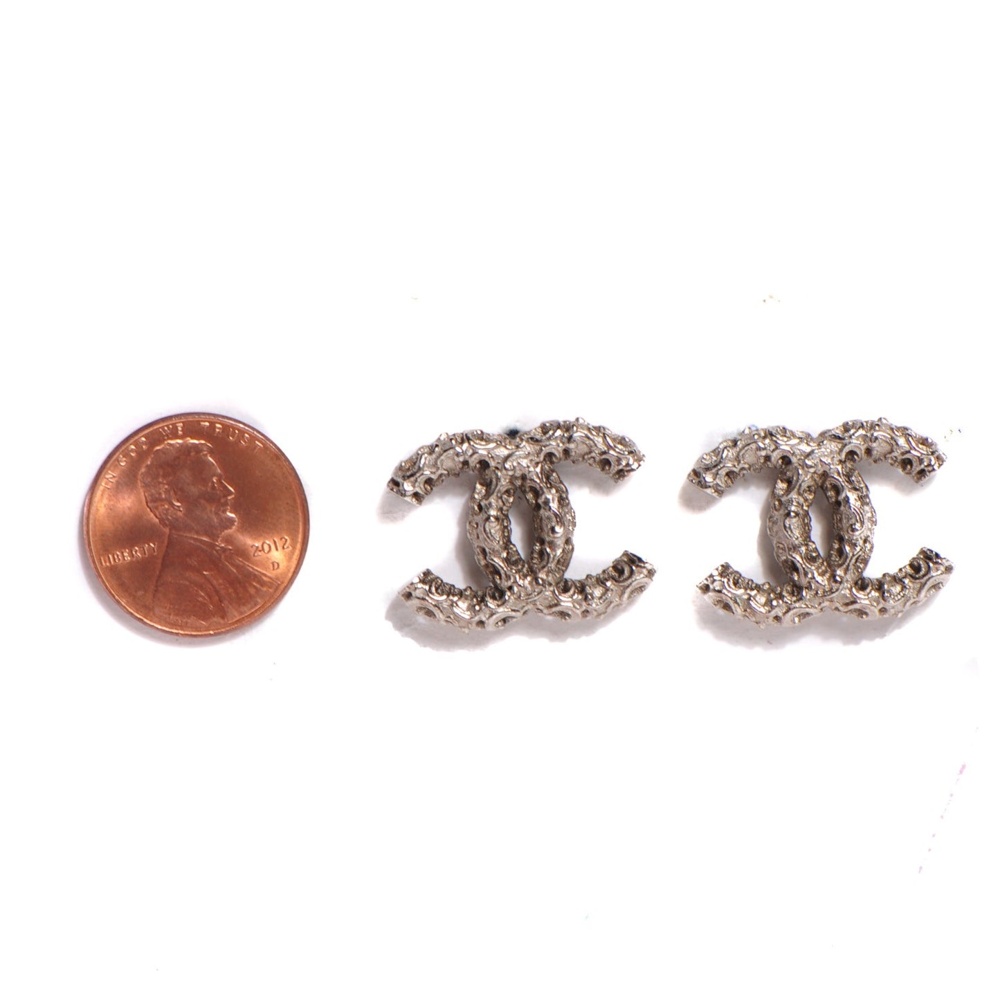 CC Earrings Silver