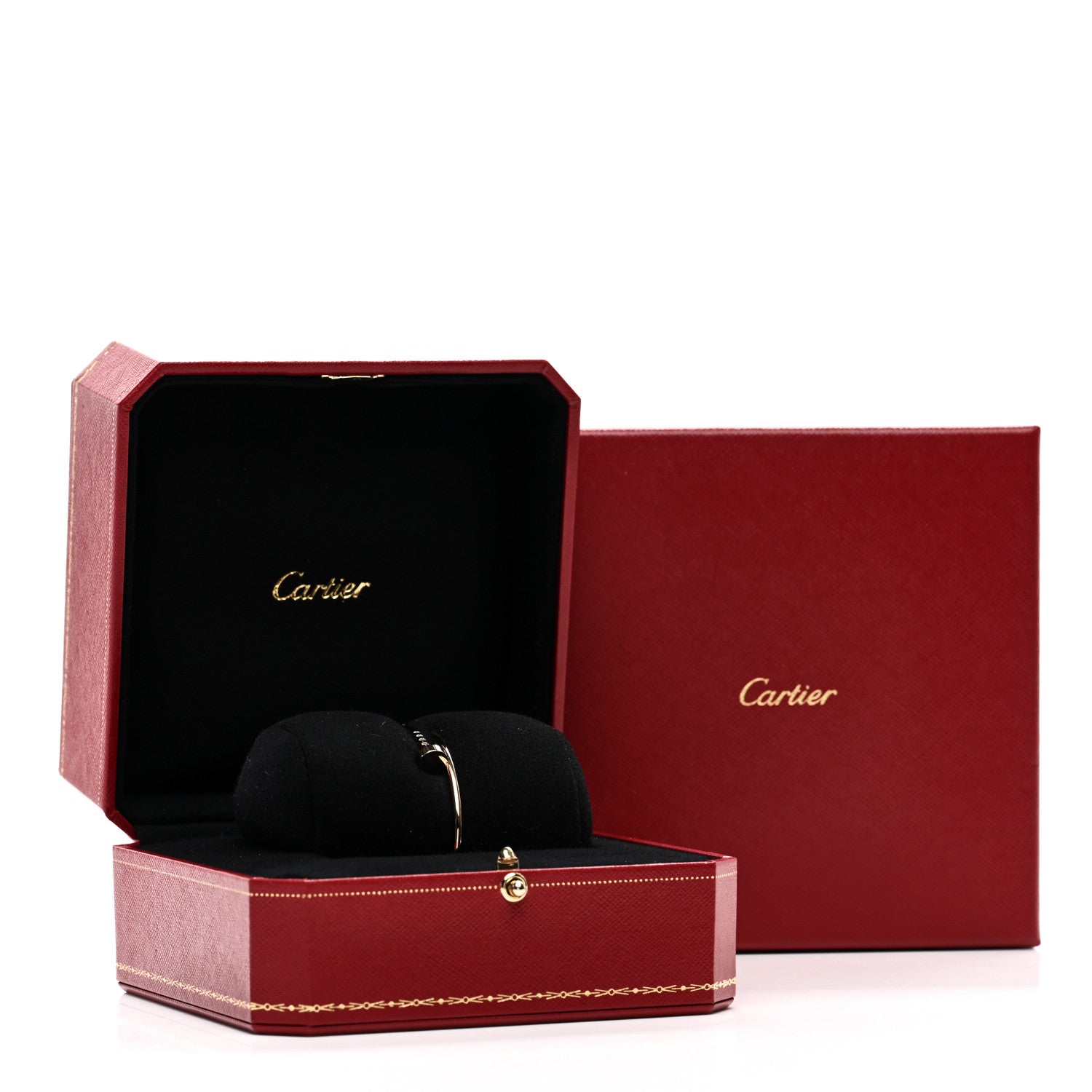 Cartier 18K Yellow Gold Small Juste Un Clou Bracelet 14 4 of 4