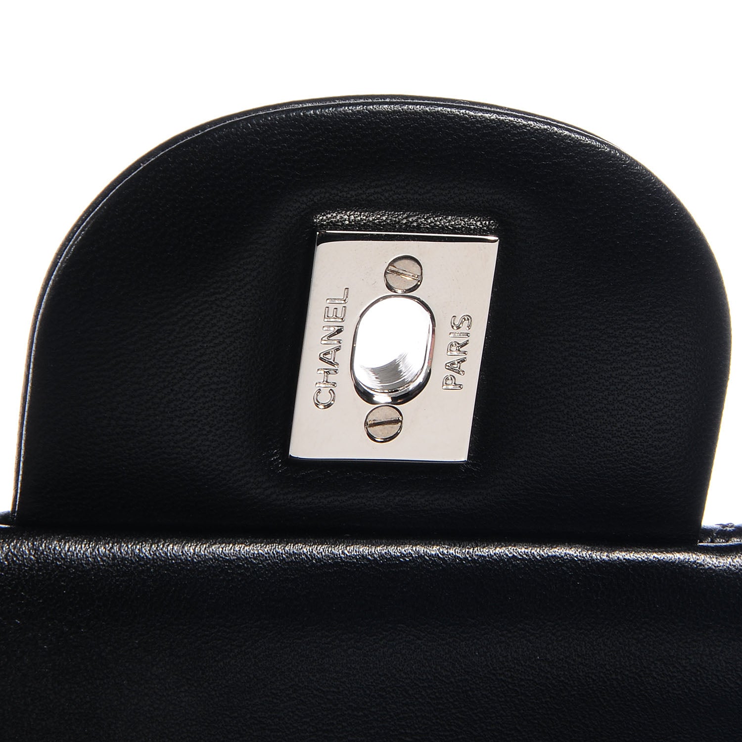 Chanel Lambskin Jumbo Double Flap Black 6 of 10