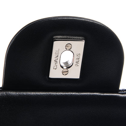 Chanel Lambskin Jumbo Double Flap Black 6 of 10