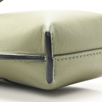 Loewe Calfskin Elephant Pouch Crossbody Bag Avocado 8 of 9