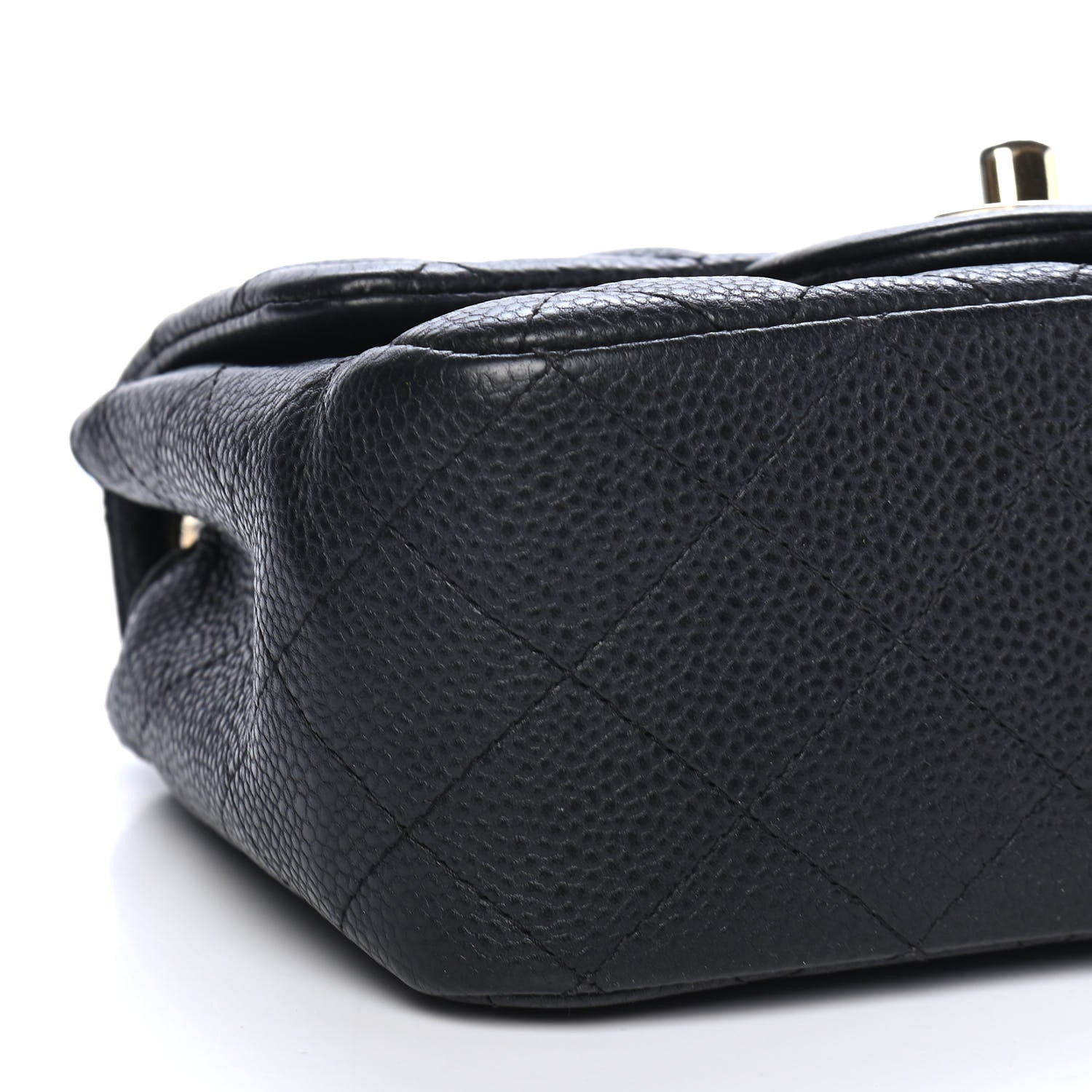 Chanel Caviar Quilted Mini Square Flap Black 8 of 9
