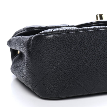 Chanel Caviar Quilted Mini Square Flap Black 8 of 9