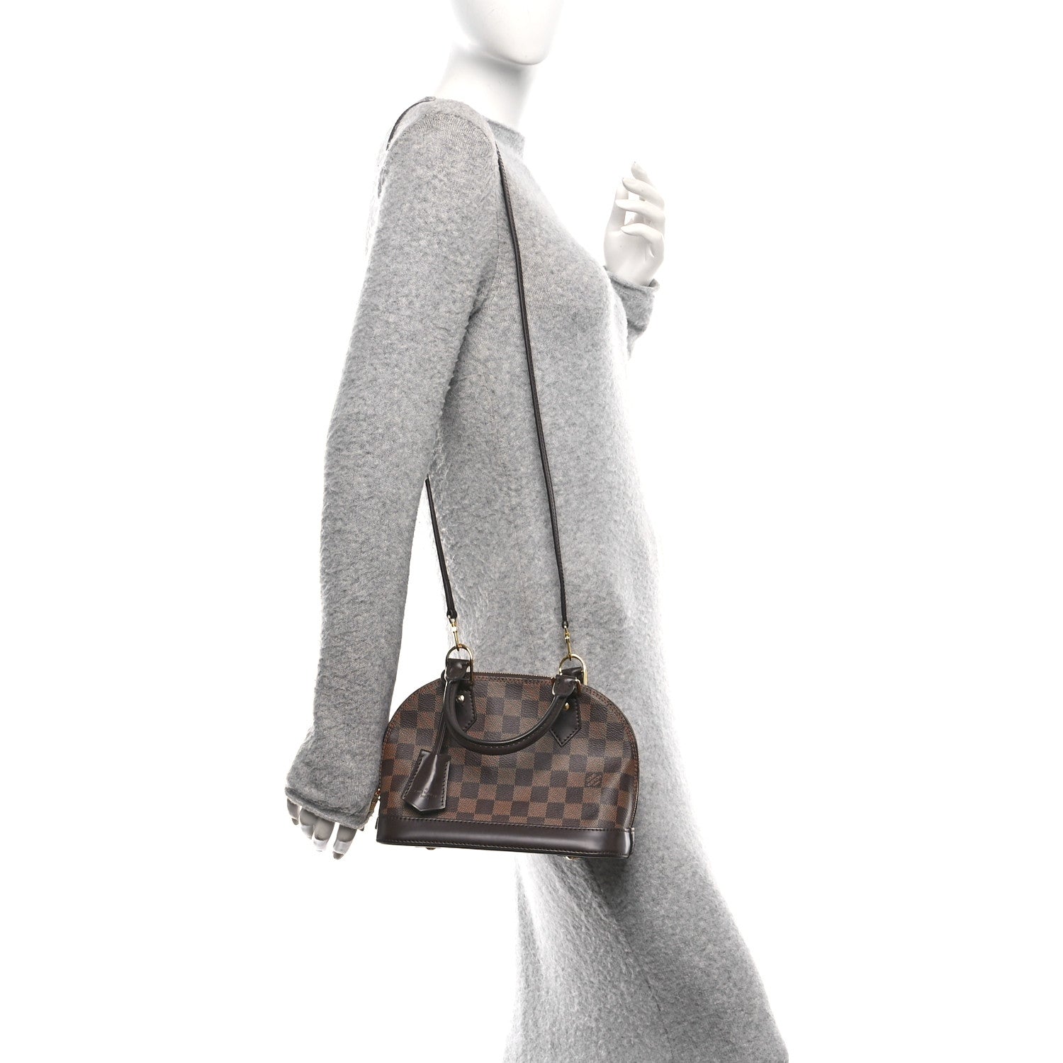 Louis Vuitton Damier Ebene Alma BB 2 of 12