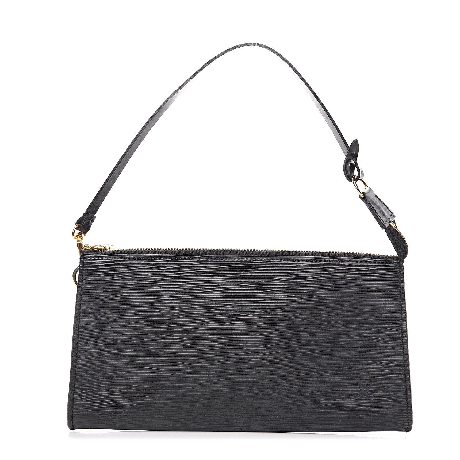 Louis Vuitton Epi Pochette Accessories 24 Black 1 of 11