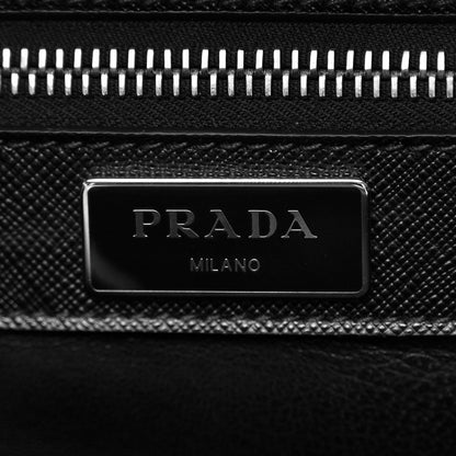Prada Saffiano Briefcase Black 6 of 11