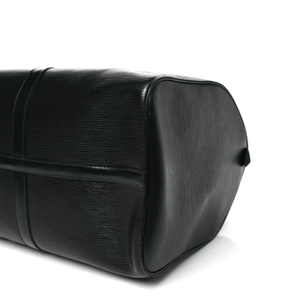 Louis Vuitton Epi Keepall 50 Black 8 of 9