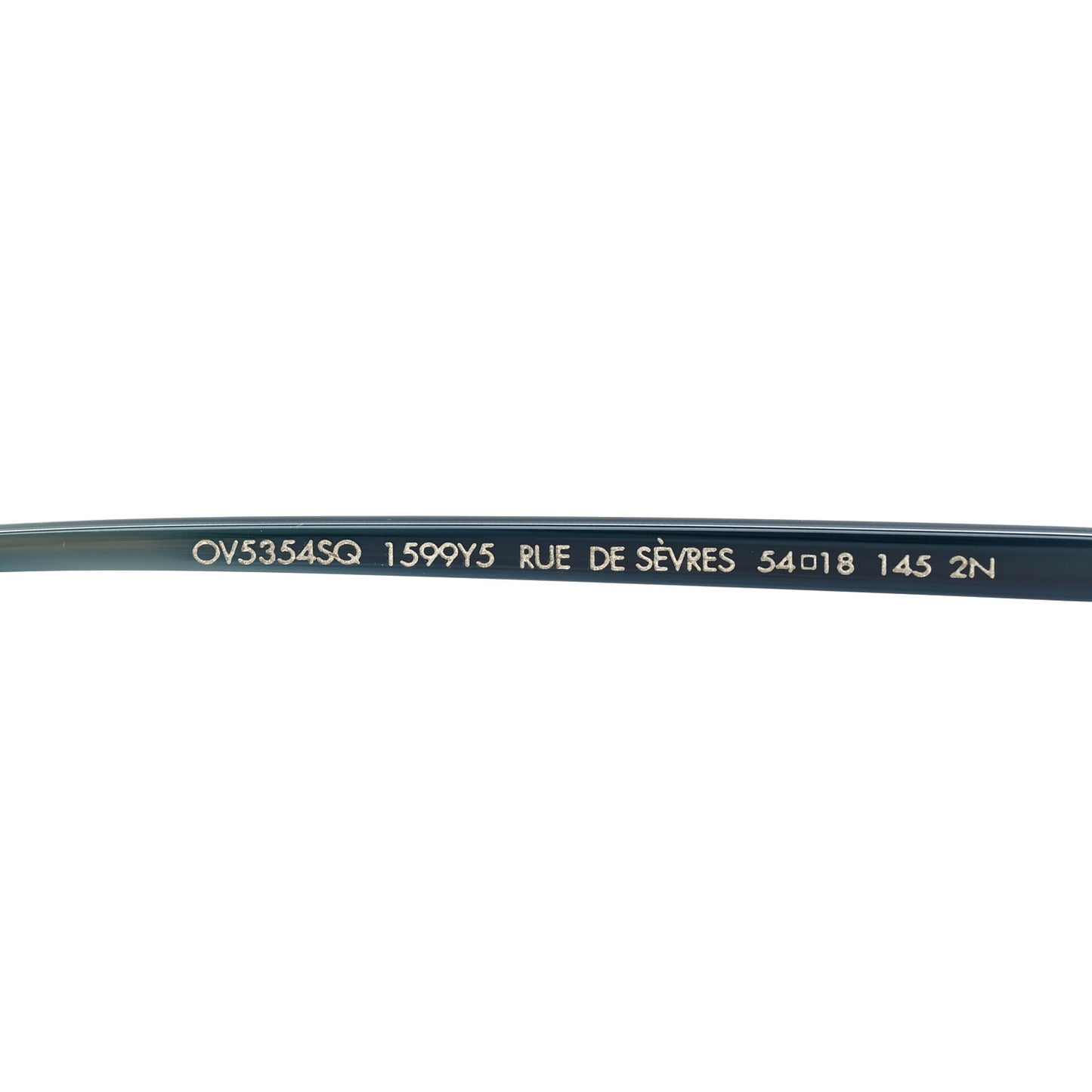 Acetate Square Rue de Sevres OV5354SQ Sunglasses Black