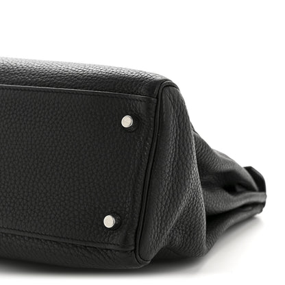 Hermes Togo Kelly Retourne 32 Black 10 of 14