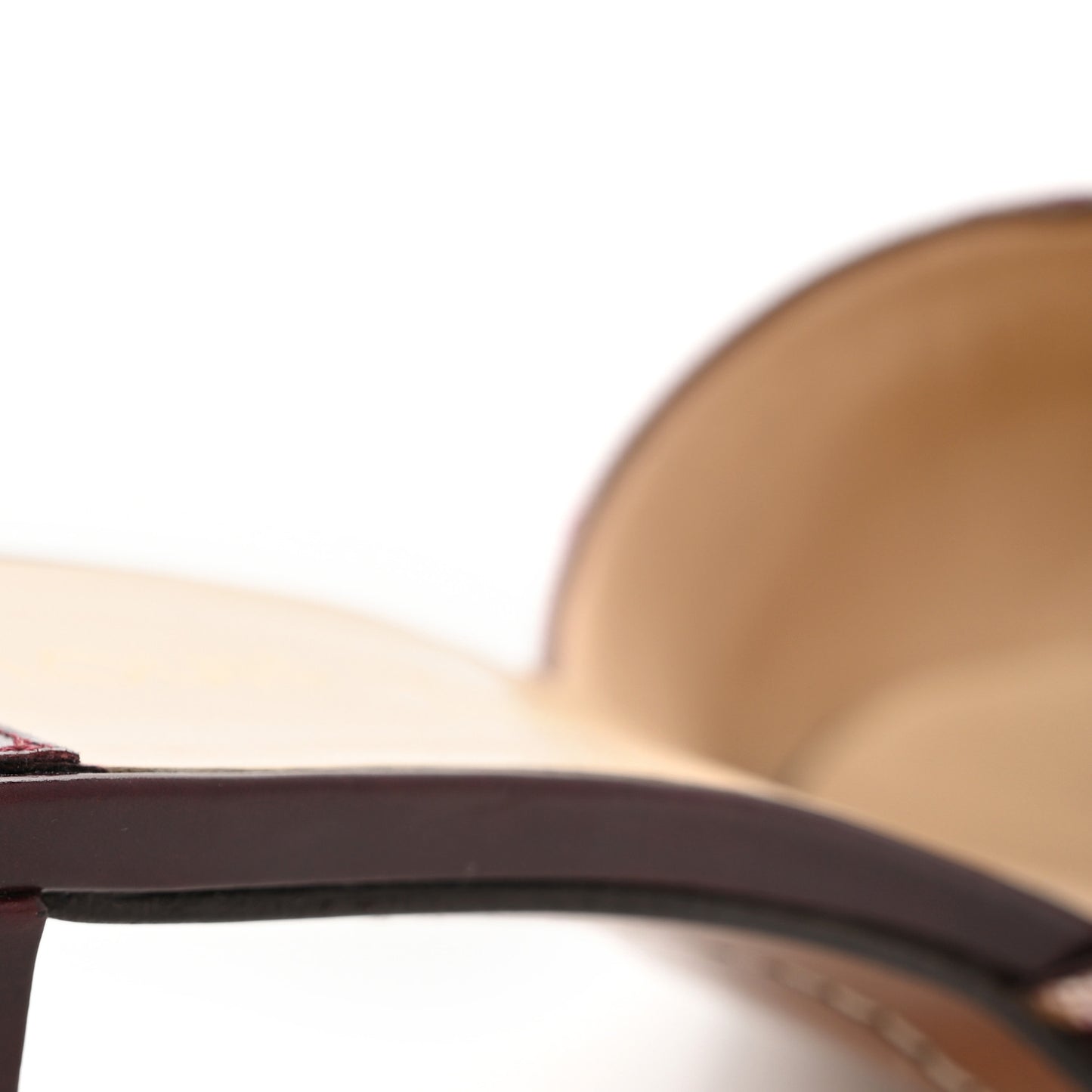 Monogram Mini Lin Mules 38 Cherry