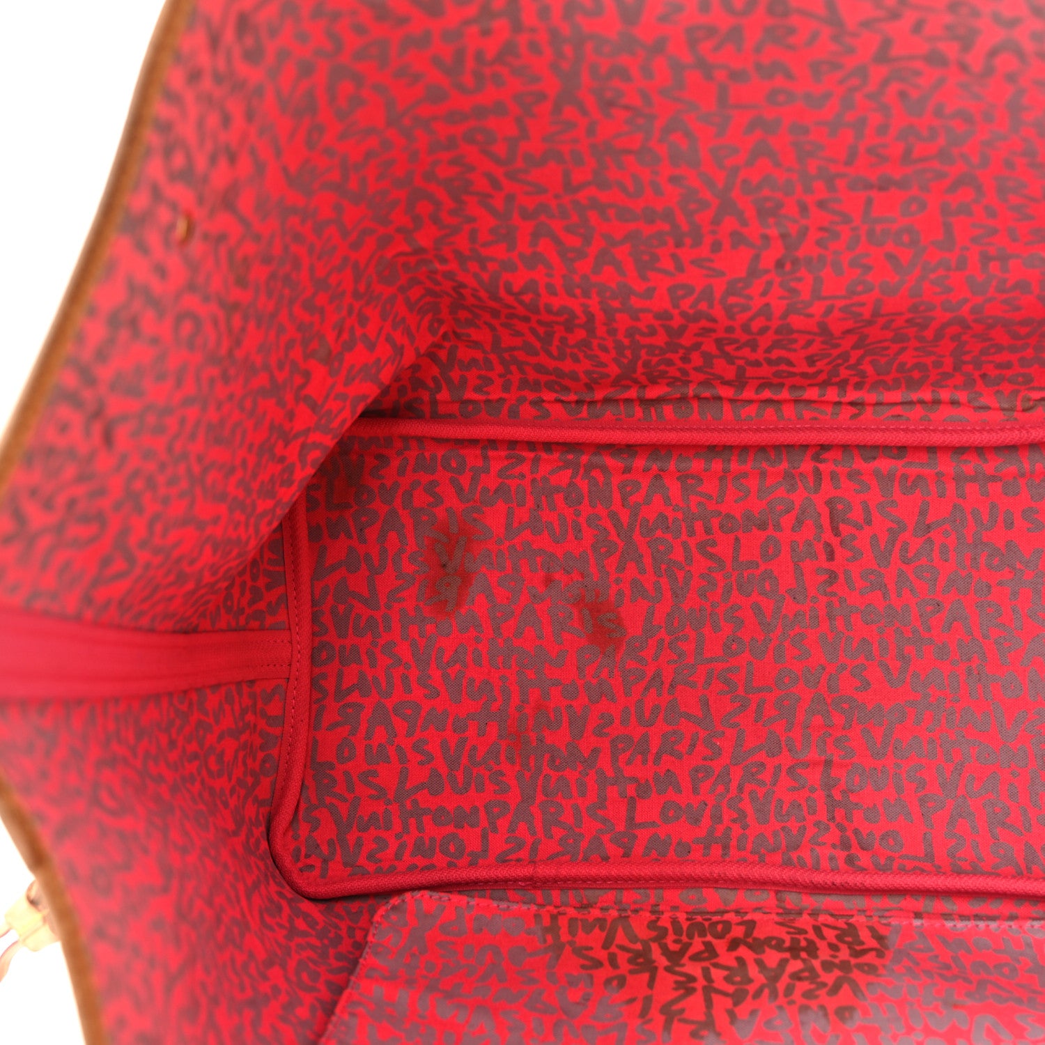 Louis Vuitton Monogram Graffiti Neverfull GM Fuchsia 8 of 15