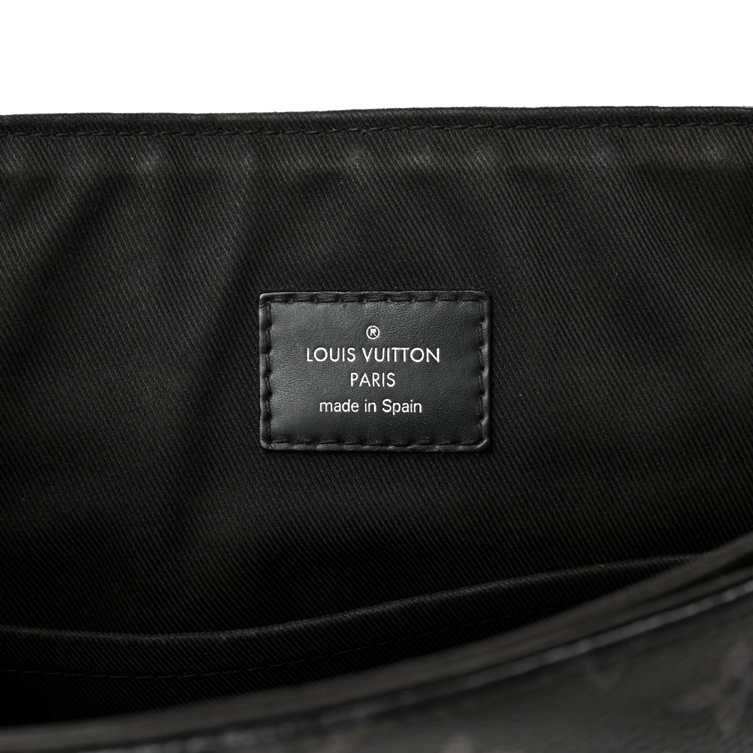 Louis Vuitton Monogram Eclipse District MM Black 6 of 10