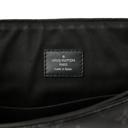 Louis Vuitton Monogram Eclipse District MM Black 6 of 10